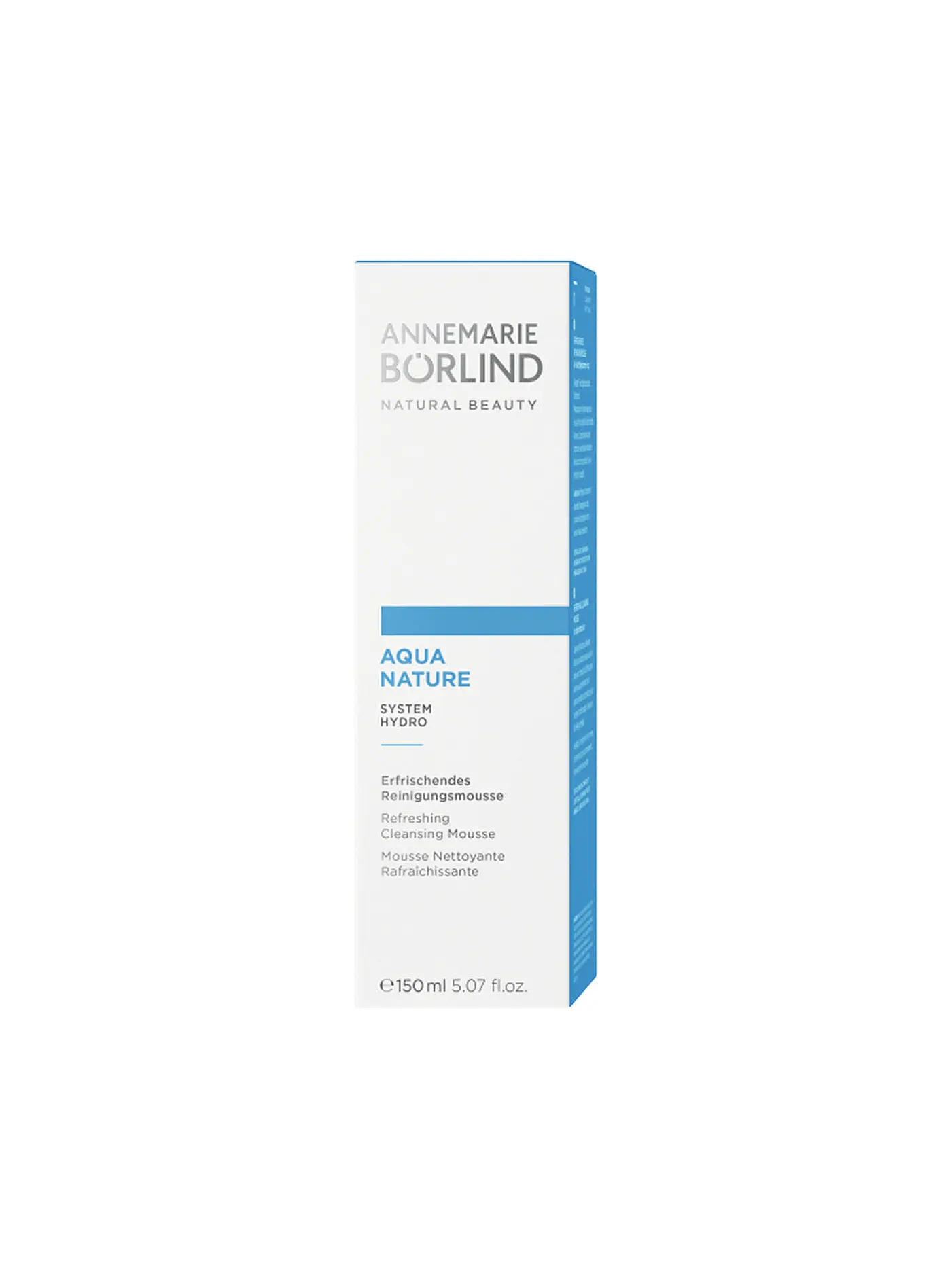 ANNEMARIE BÖRLIND | AQUANATURE Erfrischendes Reinigungsmousse 150ml | 